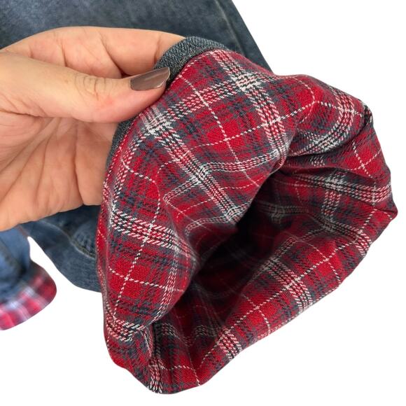 Eddie Bauer Women's Flannel-Lined Boyfriend Relaxed Jeans Size 20 EUC - Picture 3 of 7